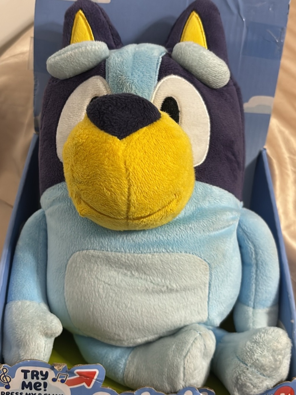 Plush Bluey talking Toy -